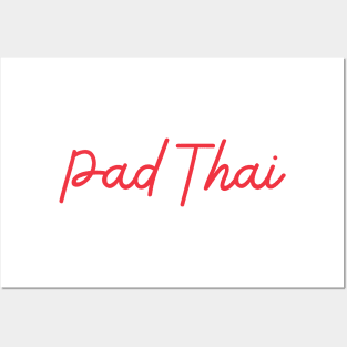 Pad Thai - Thai red - Flag color Posters and Art